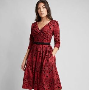 Hell Bunny Vixen Storybook Shadows Dress